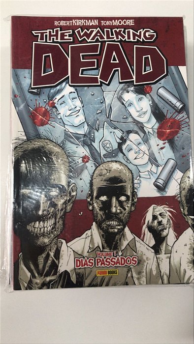 Gibi The Walking Dead Vol.1 # Autor Robert Kirkman e Tony Moore [seminovo]