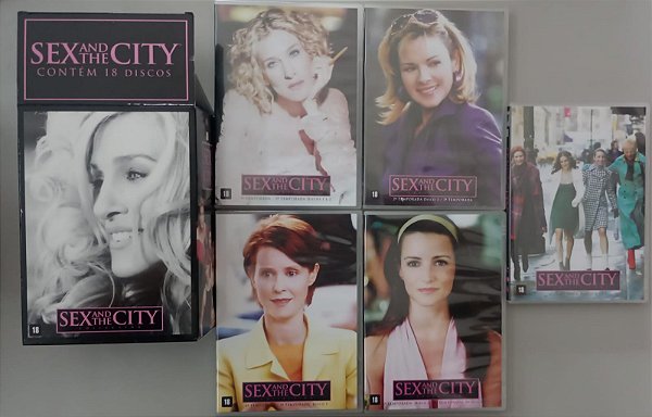 Dvd Sex And The City - 6 Temporadas Editora [seminovo]