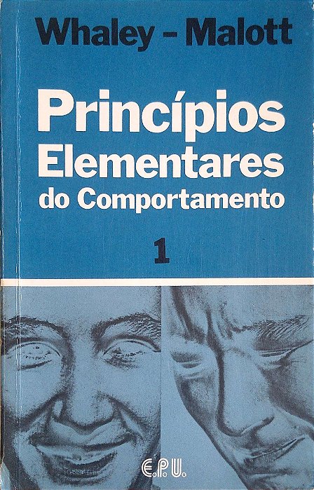 Livro Princípios Elementares do Comportamento, Vol. 1 Autor Whaley, Donald L. (1980) [usado]