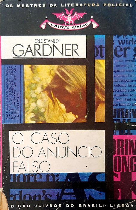 Livro Col. Vampiro 296 - o Caso do Anúncio Falso Autor Gardner, Erle Stanley [usado]