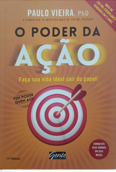 Livro o Poder da Ação Autor Vieira, Paulo (2015) [usado]