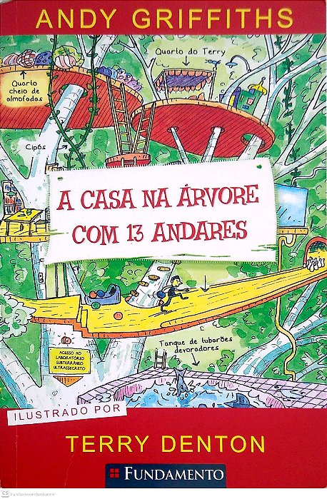 Livro a Casa na Árvore com 13 Andares Autor Griffiths, Andy (2016) [usado]