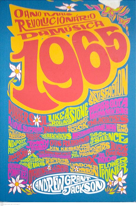 Livro 1965: o Ano Mais Revolucionário da Música Autor Jackson, Andrew Grant (2016) [usado]