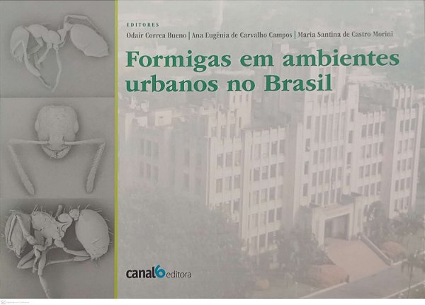 Livro Formigas em Ambientes Urbanos no Brasil Autor Vários Autores (2017) [seminovo]