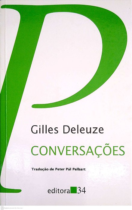 Livro Conversações Autor Deleuze, Gilles (1992) [usado]
