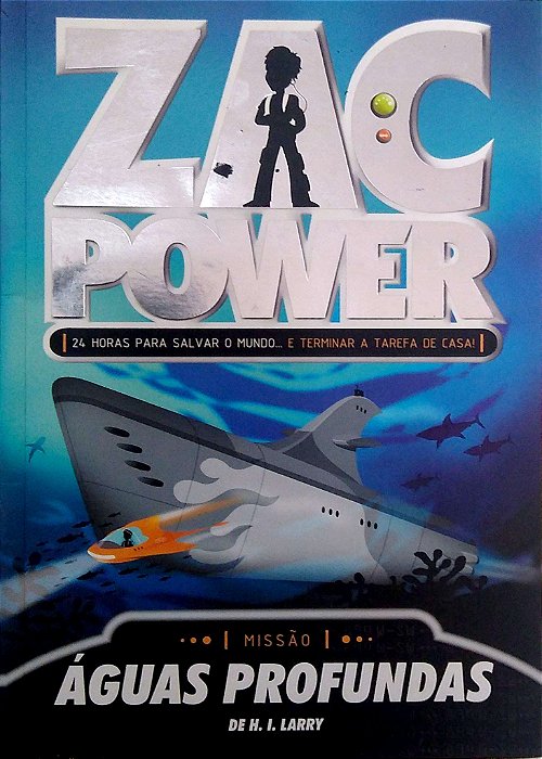 Livro Águas Profundas - Zac Power Autor Larry, H. I. (2009) [usado]