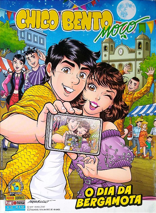 Gibi Chico Bento Moço Nº 50 Autor Mauricio de Souza (2017) [usado]