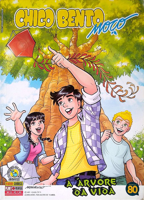 Gibi Chico Bento Moço Nº 23 Autor Mauricio de Souza (2015) [usado]