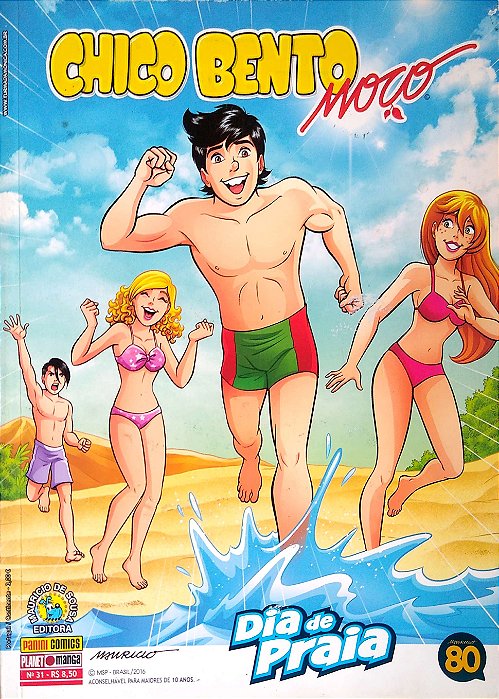 Gibi Chico Bento Moço Nº 31 Autor Mauricio de Souza (2016) [usado]