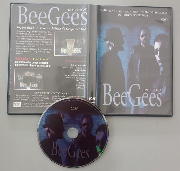 Dvd Bee Gees - Keppel Road Editora [usado]