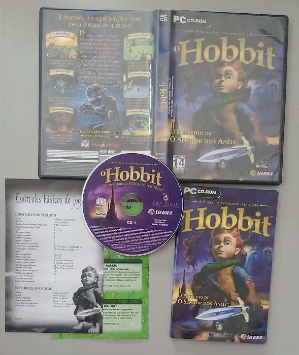Dvd [jogo Pc] o Hobbit 2003 Favor Ler Descricao Editora [usado]