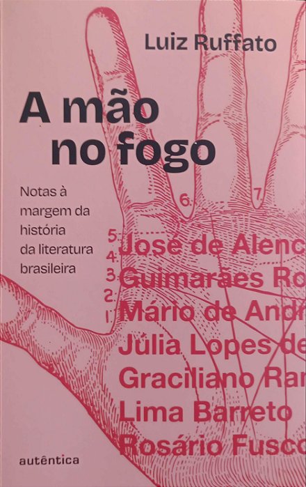 Livro a Mão no Fogo Autor Ruffato, Luiz (2025) [usado]