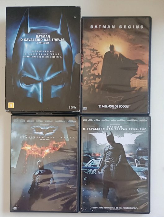 Dvd Batman - Cavaleiro das Trevas [trilogia] Editora [usado]