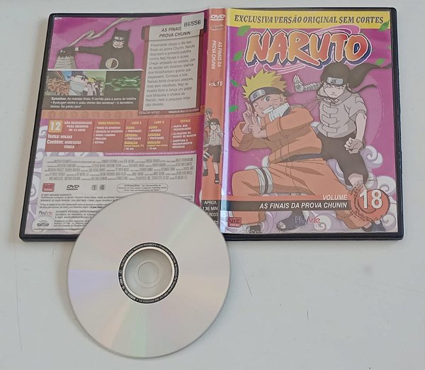 Dvd Naruto #18 Editora [usado]