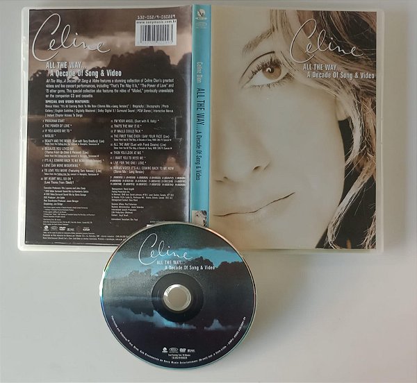 Dvd Celine Dion - All The Way Editora [usado]