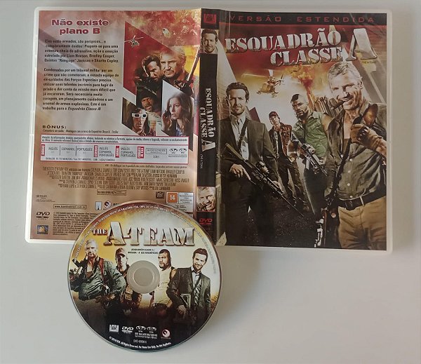 Dvd Esquadrão Classe a - Versão Estendida Editora [usado]