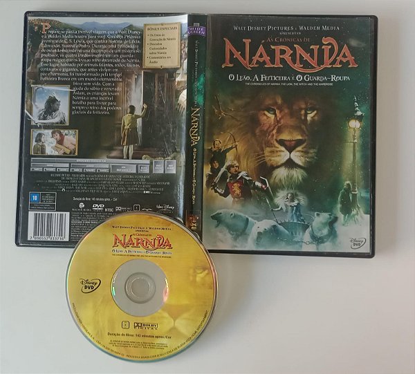 Dvd Nárnia 1 - o Leão, a Feiticeira e o Guarda-roupa Editora [usado]