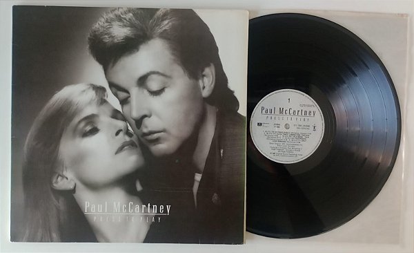Disco de Vinil Press To Play [1986] Interprete Paul Mccartney (1986) [usado]