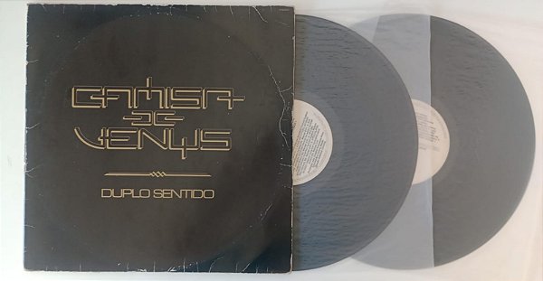 Disco de Vinil Duplo Sentido - Lp Duplo 1987 Interprete Camisa de Vênus (1987) [usado]