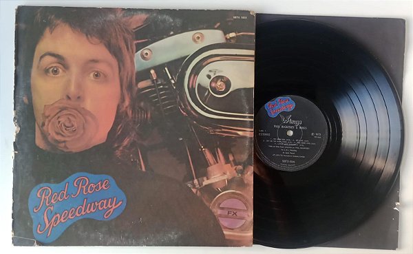Disco de Vinil Red Rose Speedway - Lp 1973 Interprete Paul Mccartney (1973) [usado]