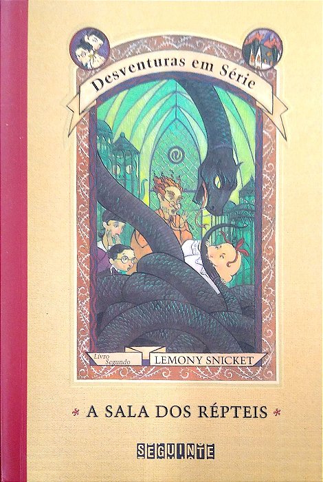 Livro a Sala dos Répteis (desventuras em Série, Vol. 2) Autor Snicket, Lemony (2016) [usado]