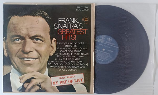 Disco de Vinil Greatest Hits ! Lp 1969 Interprete Frank Sinatra (1969) [usado]