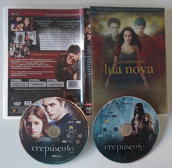 Dvd Crepúsculo - Lua Nova [edição de Colecionador] Editora [usado]