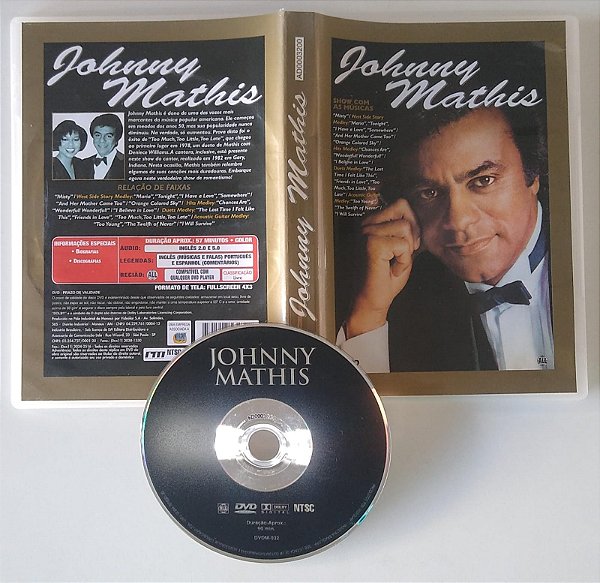 Dvd Johnny Mathis Editora [usado]