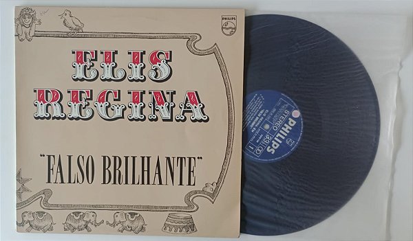 Disco de Vinil Falso Brilhante - Lp 1976 Interprete Elis Regina (1976) [usado]