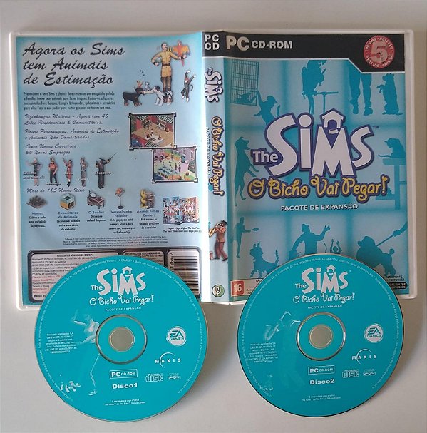 Dvd [jogo Pc] The Sims - o Bicho Vai Pegar! Editora [usado]