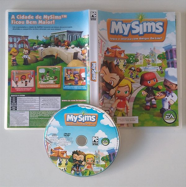 Dvd [jogo Pc] Mysims Editora [seminovo]