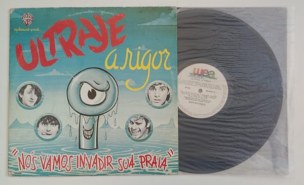 Disco de Vinil Nós Vamos Invadir a sua Praia - Lp 1985 Interprete Ultraje a Rigor (1985) [usado]