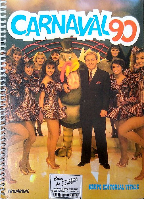 Livro Carnaval 90 Autor Desconhecido (1990) [usado]