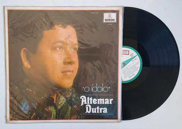 Disco de Vinil o Ídolo - Lp 1969 Interprete Altemar Dutra (1969) [usado]