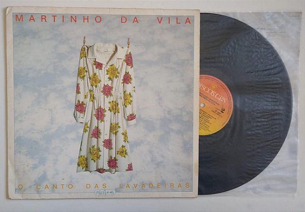 Disco de Vinil o Canto das Lavadeiras - Lp 1989 Interprete Martinho da Vila (1989) [usado]