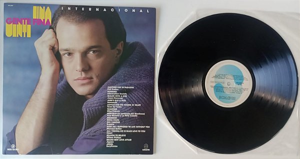 Disco de Vinil Gente Fina - Internacional Trilha Interprete Vários Artistas (1990) [seminovo]
