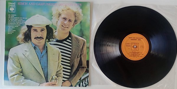 Disco de Vinil Greatest Hits - Lp 1974 Interprete Simon e Garfunkel (1974) [seminovo]