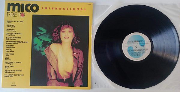 Disco de Vinil Mico Preto - Internacional Trilha Interprete Vários Artistas (1990) [seminovo]