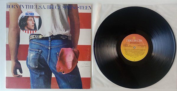Disco de Vinil Born In The U.s.a. - Lp 1984 Interprete Bruce Springteen (1984) [usado]
