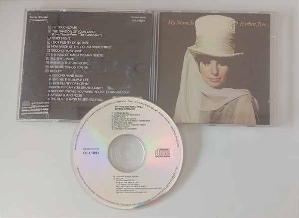 Cd My Name Is Barbra, Two Interprete Barbra Streisand [usado]