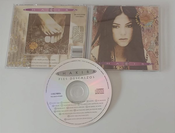Cd Pies Descalzos Interprete Shakira [usado]
