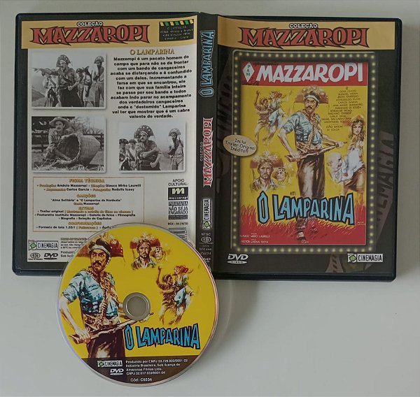 Dvd Mazzaropi Em: o Lamparina Editora [seminovo]