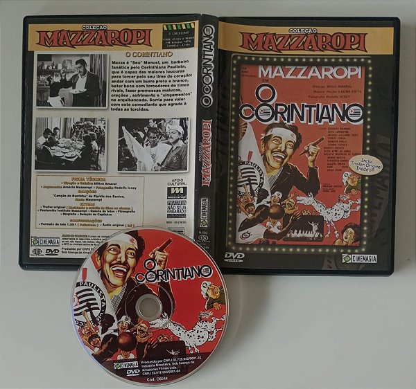 Dvd Mazzapori Em: o Corintiano Editora [seminovo]