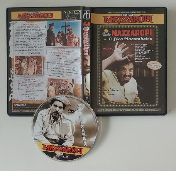 Dvd Mazzaropi Em: o Jéca Macumbeiro Editora [seminovo]