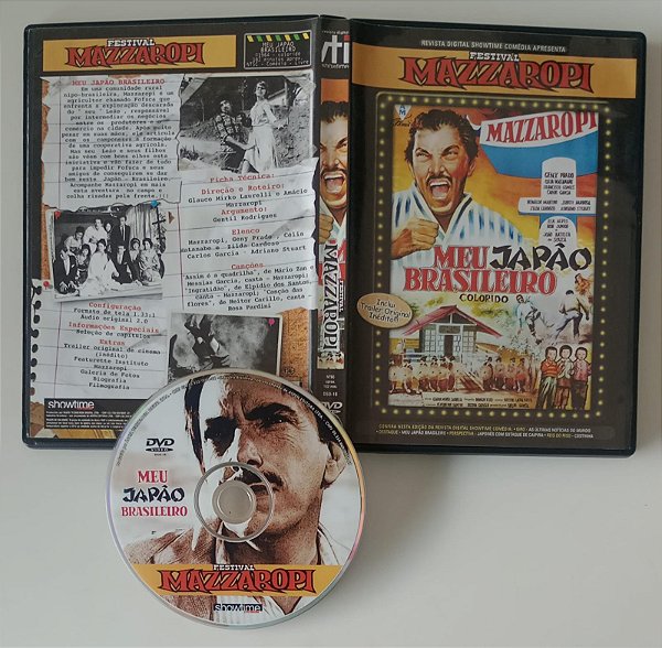 Dvd Mazzaropi - Meu Japão Brasileiro Editora [seminovo]