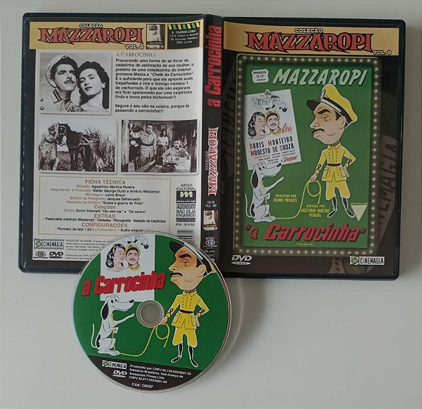 Dvd Mazzaropi - a Carrocinha Editora [seminovo]