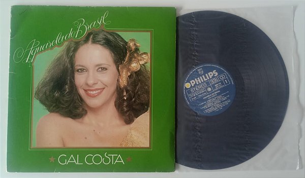 Disco de Vinil Aquarela do Brasil - Lp 1980 Interprete Gal Costa (1980) [usado]