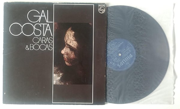 Disco de Vinil Caras e Bocas - Lp 1977 Interprete Gal Costa (1977) [usado]
