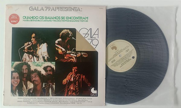 Disco de Vinil Quando os Baianos Se Encontram - Lp 1979 Interprete Vários Artistas (1979) [usado]