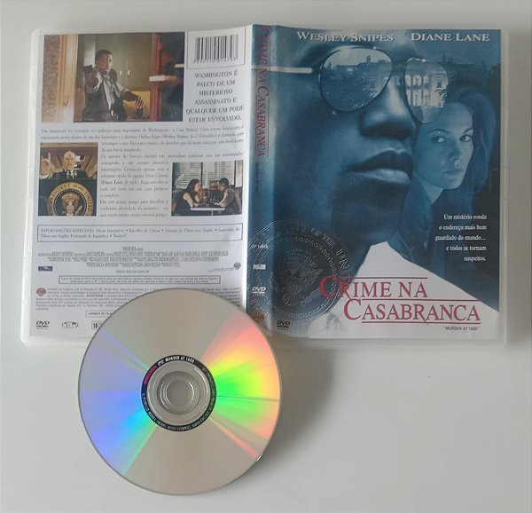 Dvd Crime na Casabranca Editora (2004) [usado]